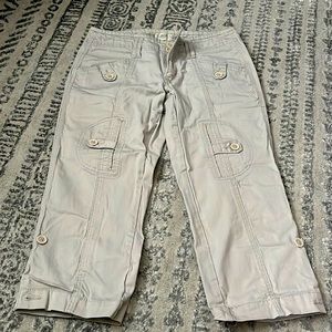 Jacob Stretch Capri Cargo Pants